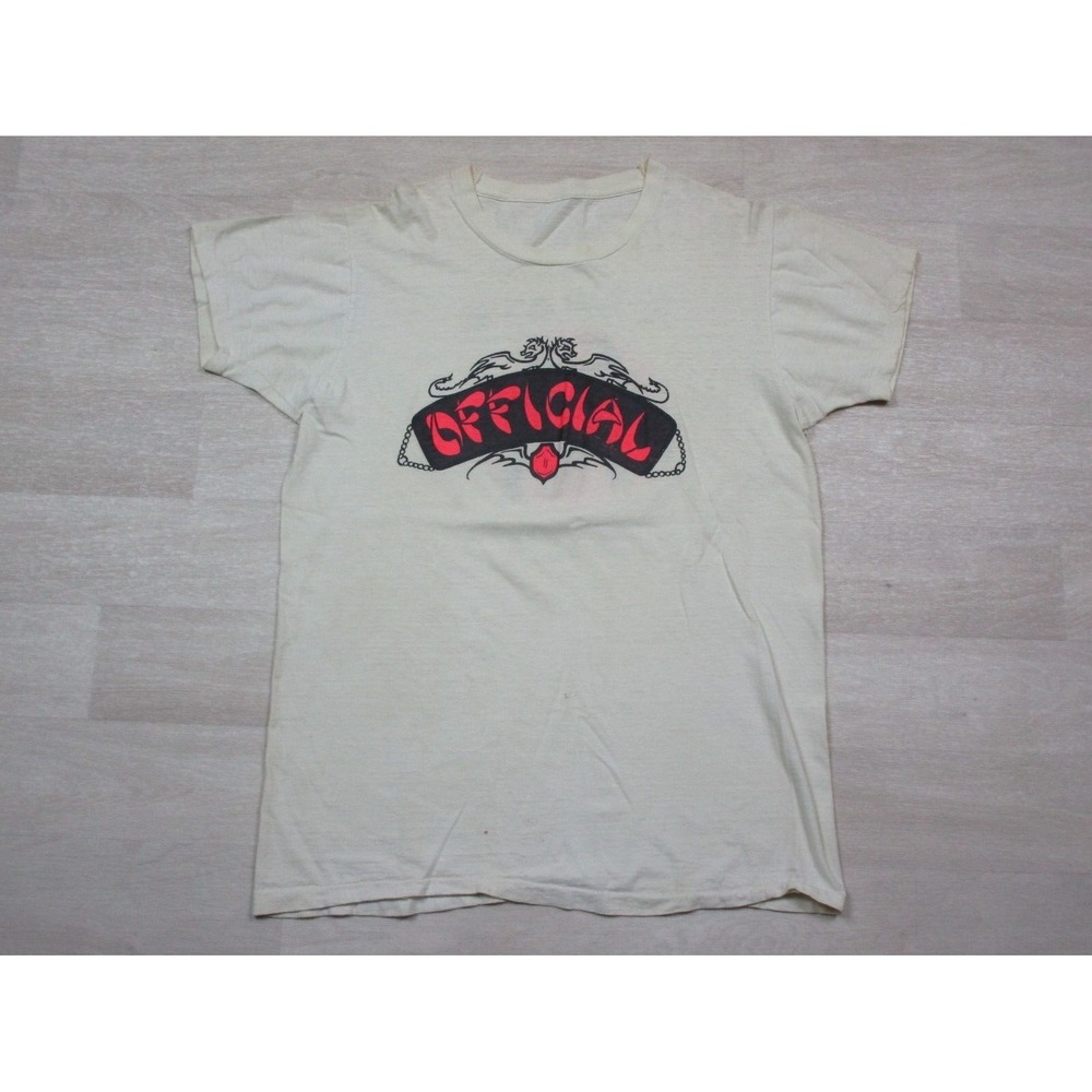 VTG 1980's Official Karate Magazine Promo Men's T-Shirt (L) Ohio Championships
